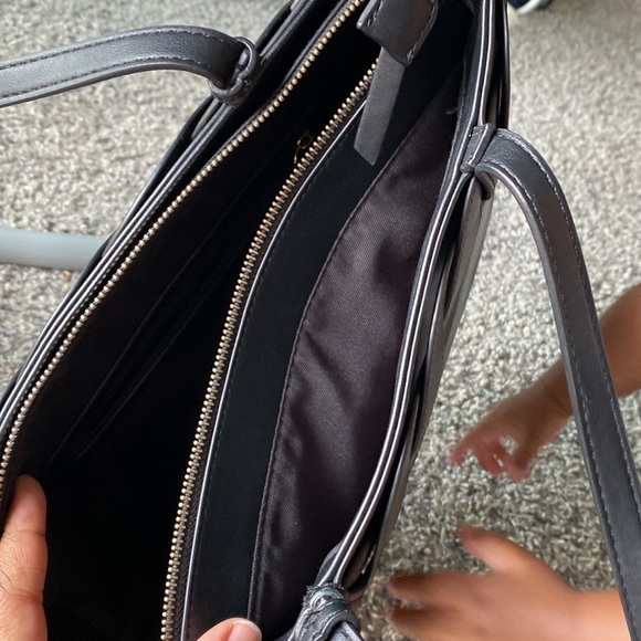 Nine West Black Shoulder Purse - Picture 7 of 14